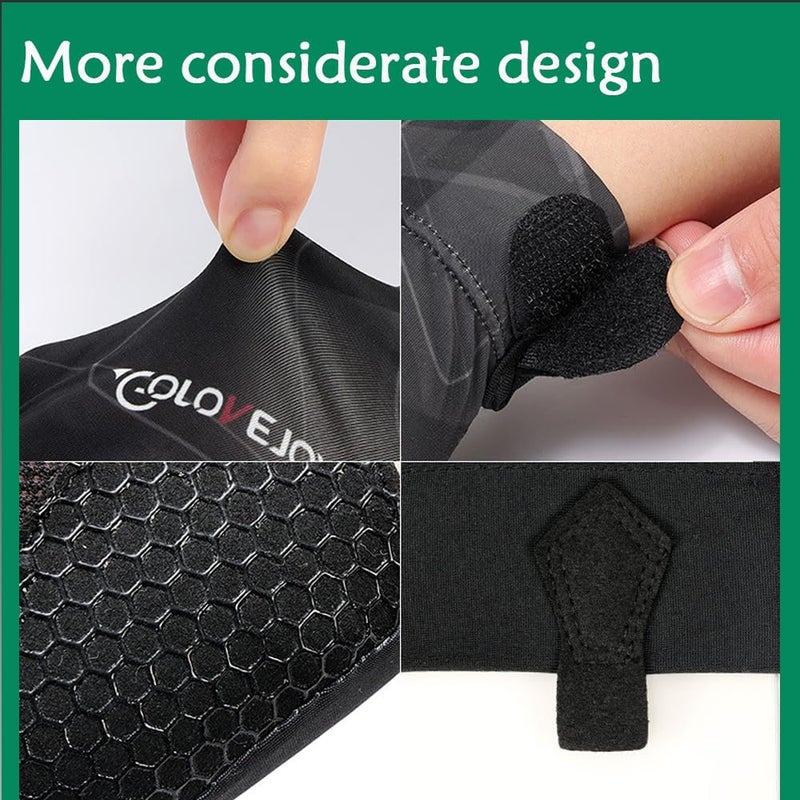 Wnddle Billiard Pool Gloves for Right Hand, 3 Finger Billiards Gloves Pool Cue Gloves, Quick-Dry Breathable Billiard Pool Glove, Snooker Cue Sport Glove Popular Sizes, Right Hand - Image 5